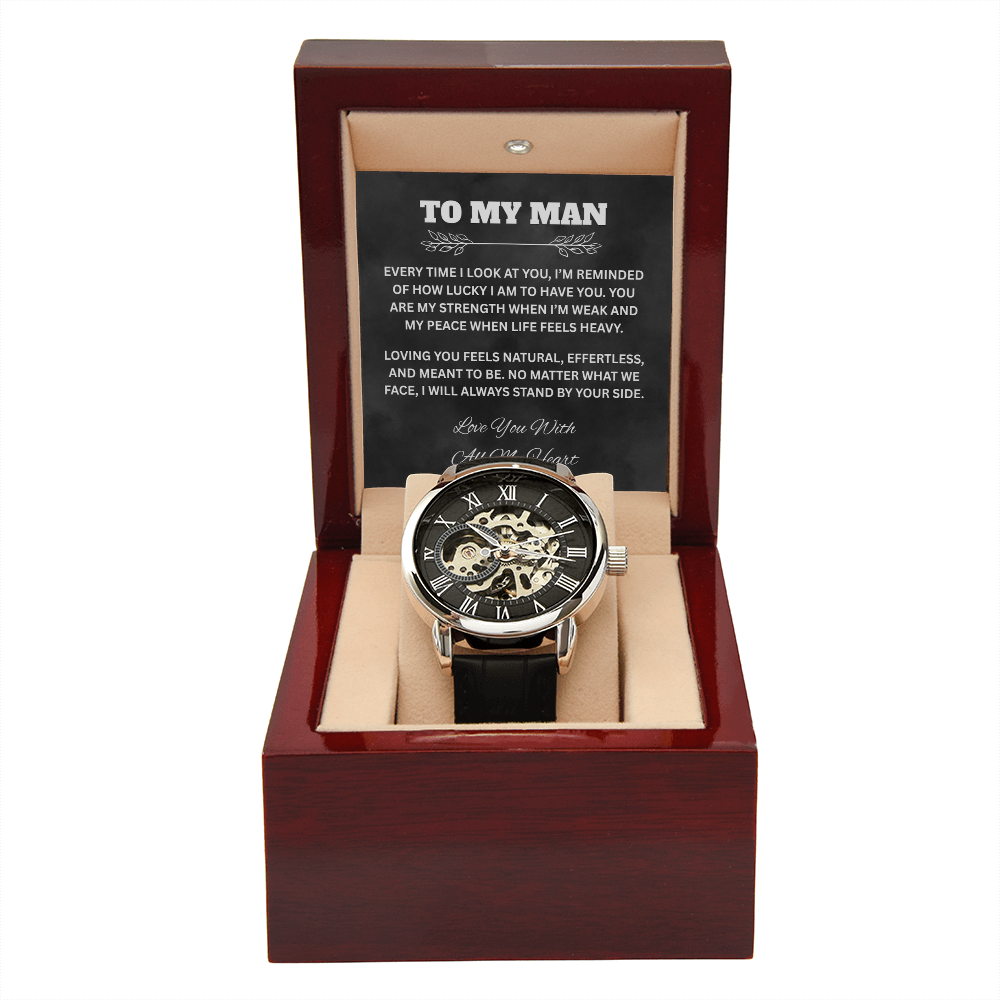 TO MY MAN | LOVE YOU WITH ALL MY HEART | OPENWORK WATCH