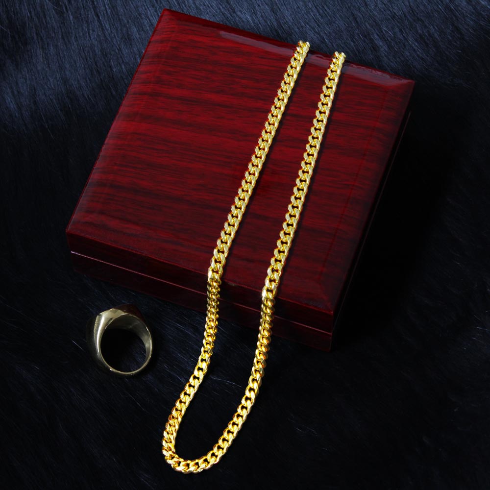 TO MY MAN | YOUR MY KING | CUBAN LINK CHAIN