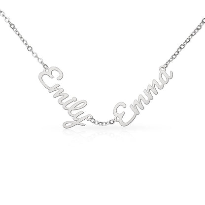 MULTIPLE NAME NECKLACE