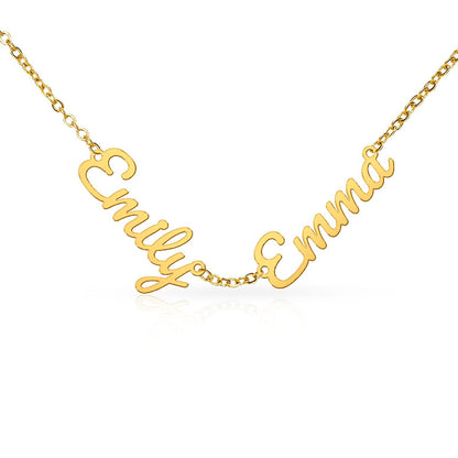 MULTIPLE NAME NECKLACE