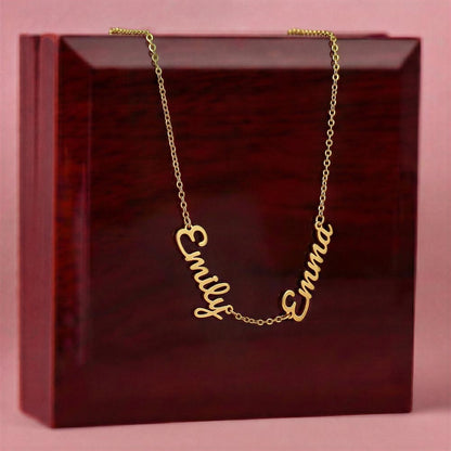 MULTIPLE NAME NECKLACE