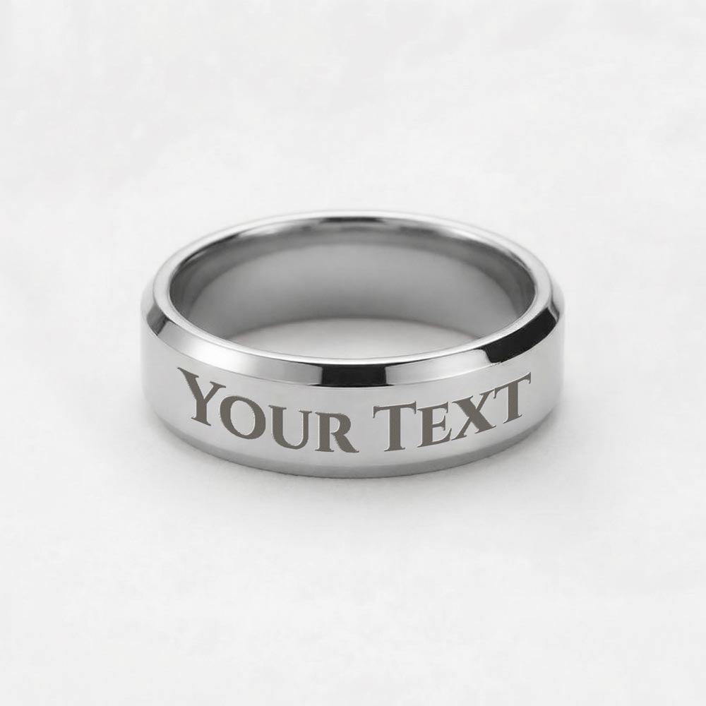 PERSONALIZED MEN'S RING