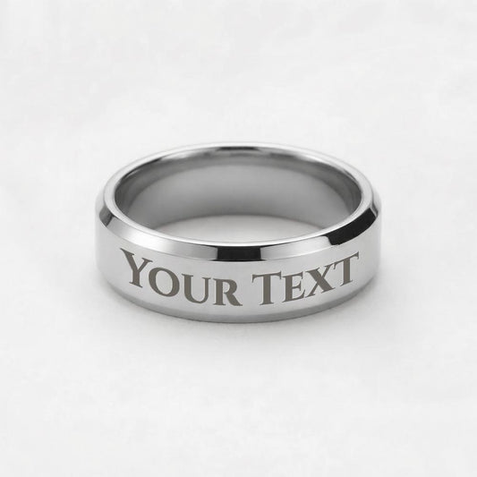 PERSONALIZED MEN'S RING