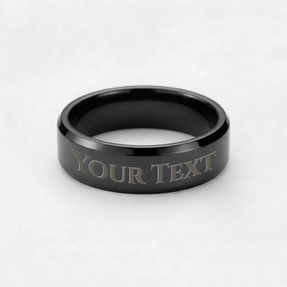 PERSONALIZED MEN'S RING