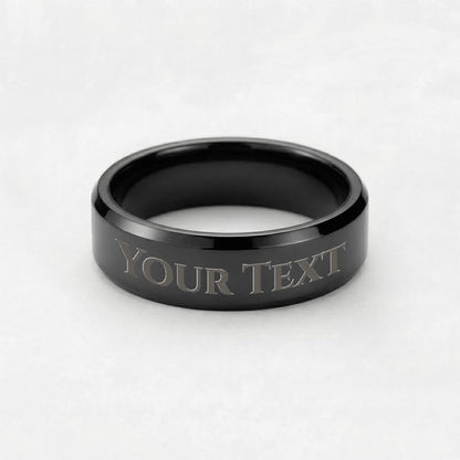 PERSONALIZED MEN'S RING
