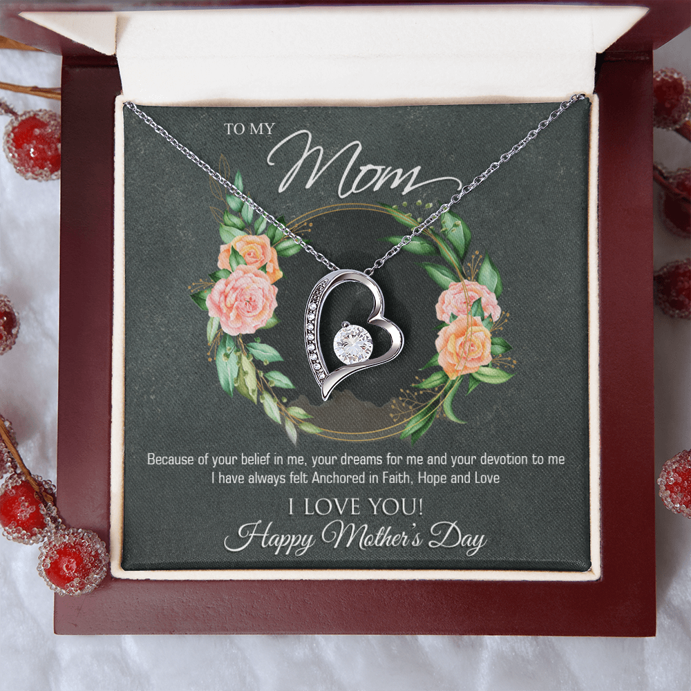 TO MY MOM | HAPPY MOTHER'S DAY | FOREVER LOVE NECKLACE