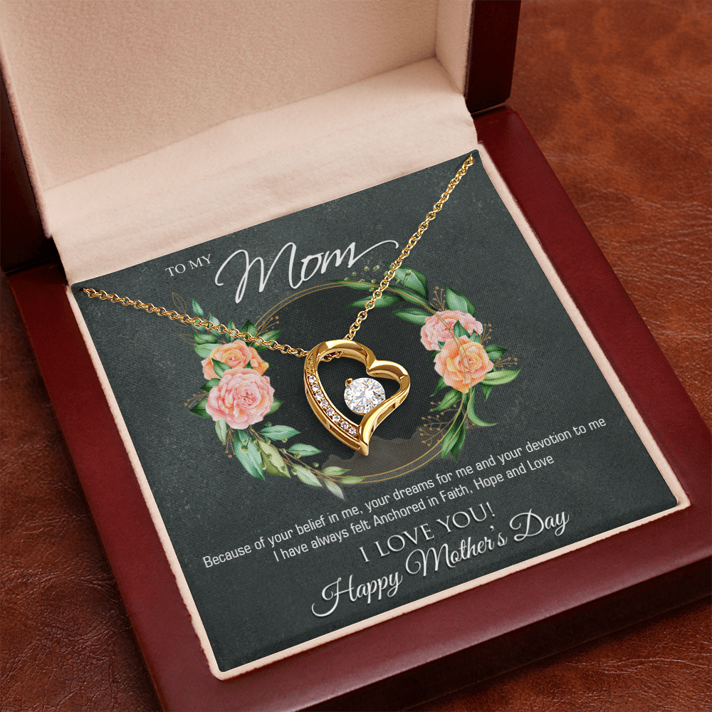 TO MY MOM | HAPPY MOTHER'S DAY | FOREVER LOVE NECKLACE