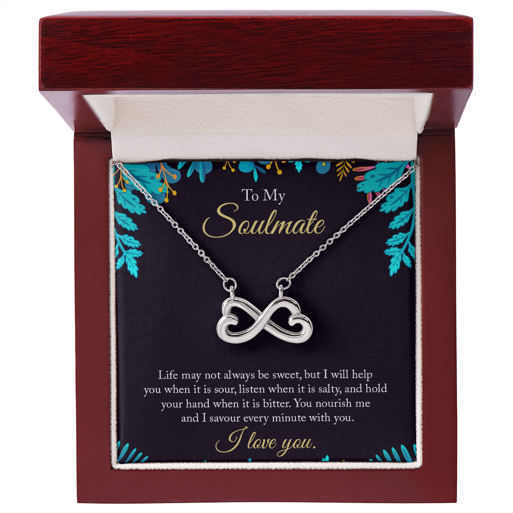 TO MY SOULMATE | I LOVE YOU | ENDLESS LOVE NECKLACE