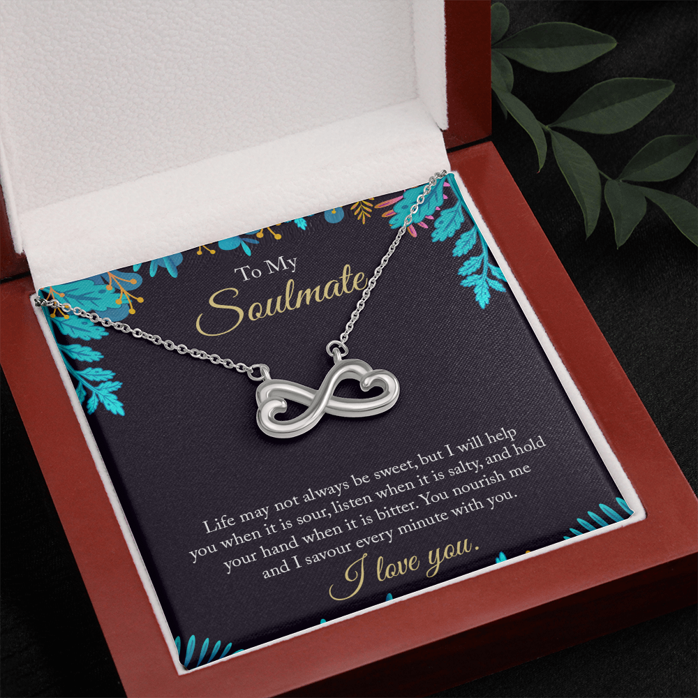 TO MY SOULMATE | I LOVE YOU | ENDLESS LOVE NECKLACE