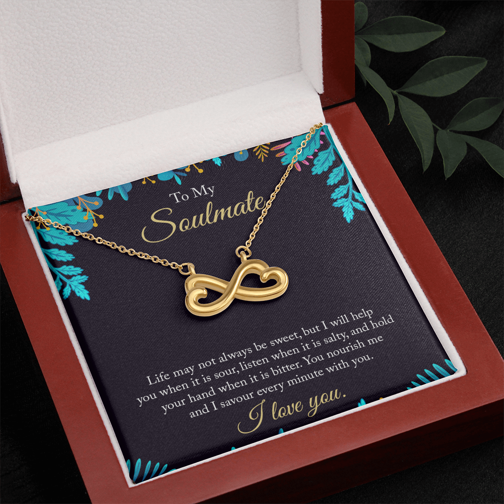 TO MY SOULMATE | I LOVE YOU | ENDLESS LOVE NECKLACE