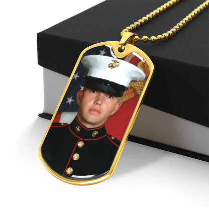 PERSONALIZED DOG TAG NECKLACE WITH ENGRAVING