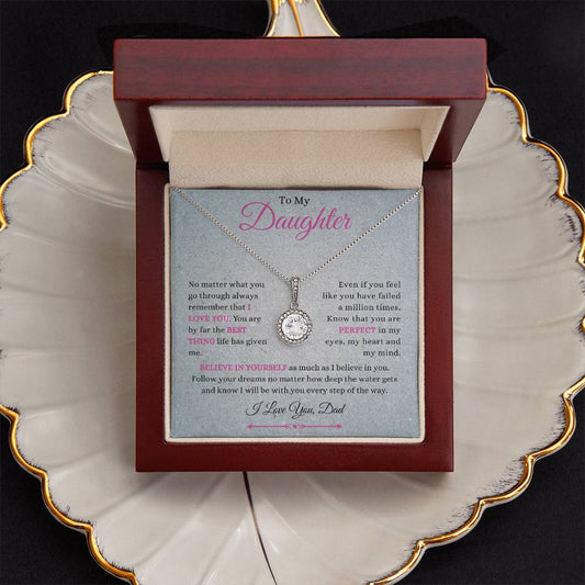 TO MY DAUGHTER | FROM DAD |  ETERNAL HOPE NECKLACE