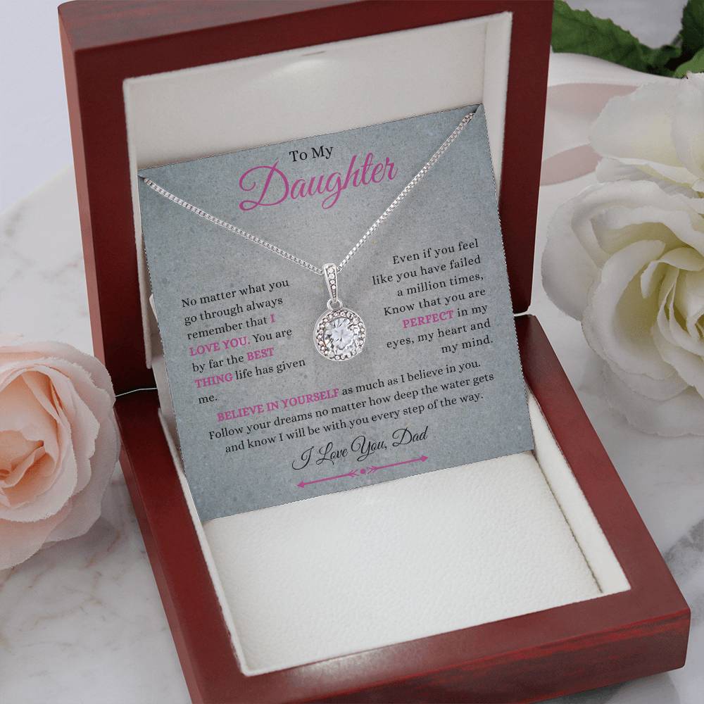 TO MY DAUGHTER | FROM DAD |  ETERNAL HOPE NECKLACE