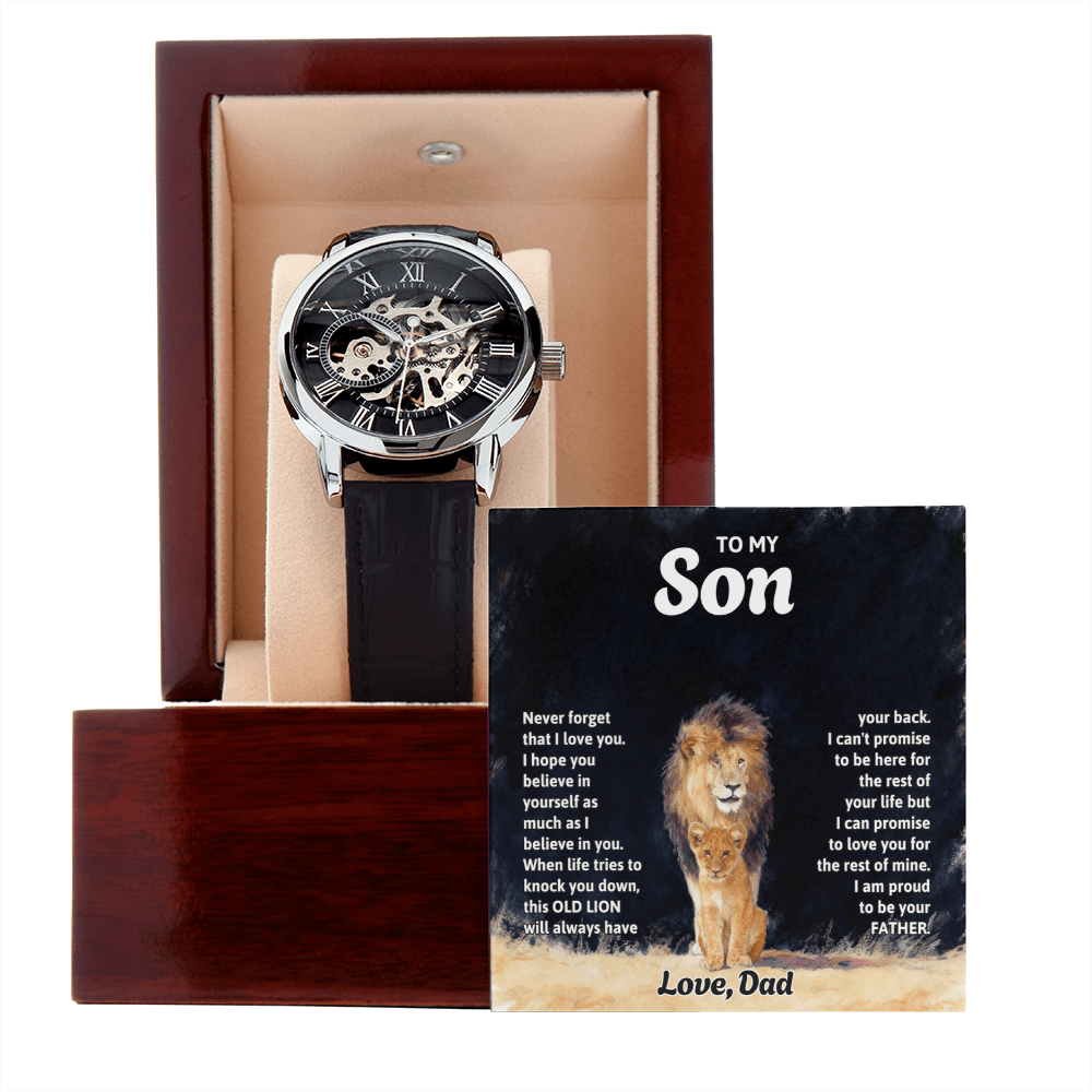 TO MY SON | LOVE DAD | OPENWORK WATCH