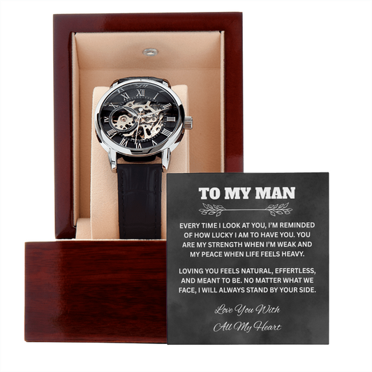 TO MY MAN | LOVE YOU WITH ALL MY HEART | OPENWORK WATCH