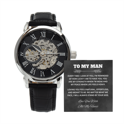 TO MY MAN | LOVE YOU WITH ALL MY HEART | OPENWORK WATCH