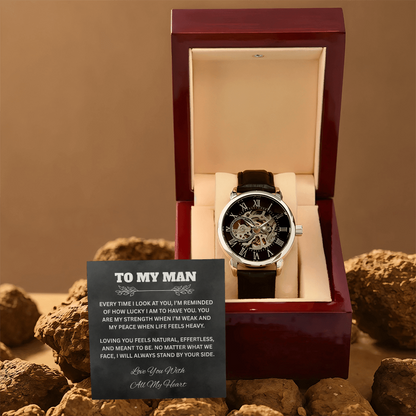 TO MY MAN | LOVE YOU WITH ALL MY HEART | OPENWORK WATCH