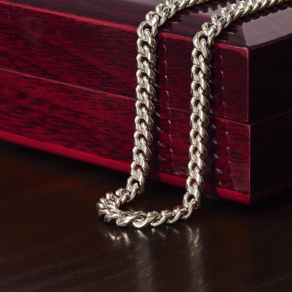 TO MY MAN | YOUR MY KING | CUBAN LINK CHAIN
