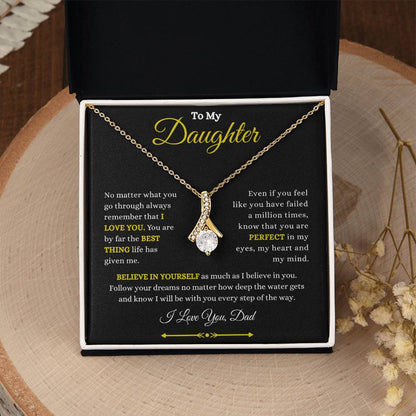 TO MY DAUGHTER | FROM DAD | ALLURING BEAUTY NECKLACE