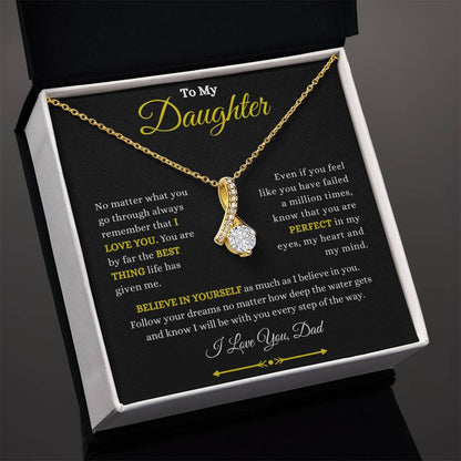 TO MY DAUGHTER | FROM DAD | ALLURING BEAUTY NECKLACE