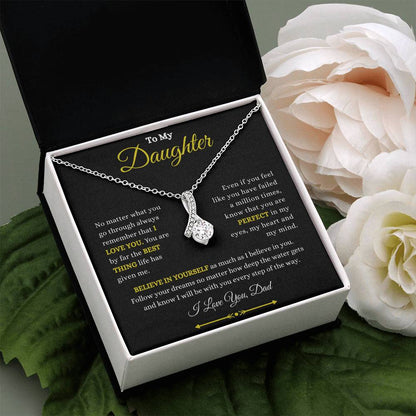 TO MY DAUGHTER | FROM DAD | ALLURING BEAUTY NECKLACE