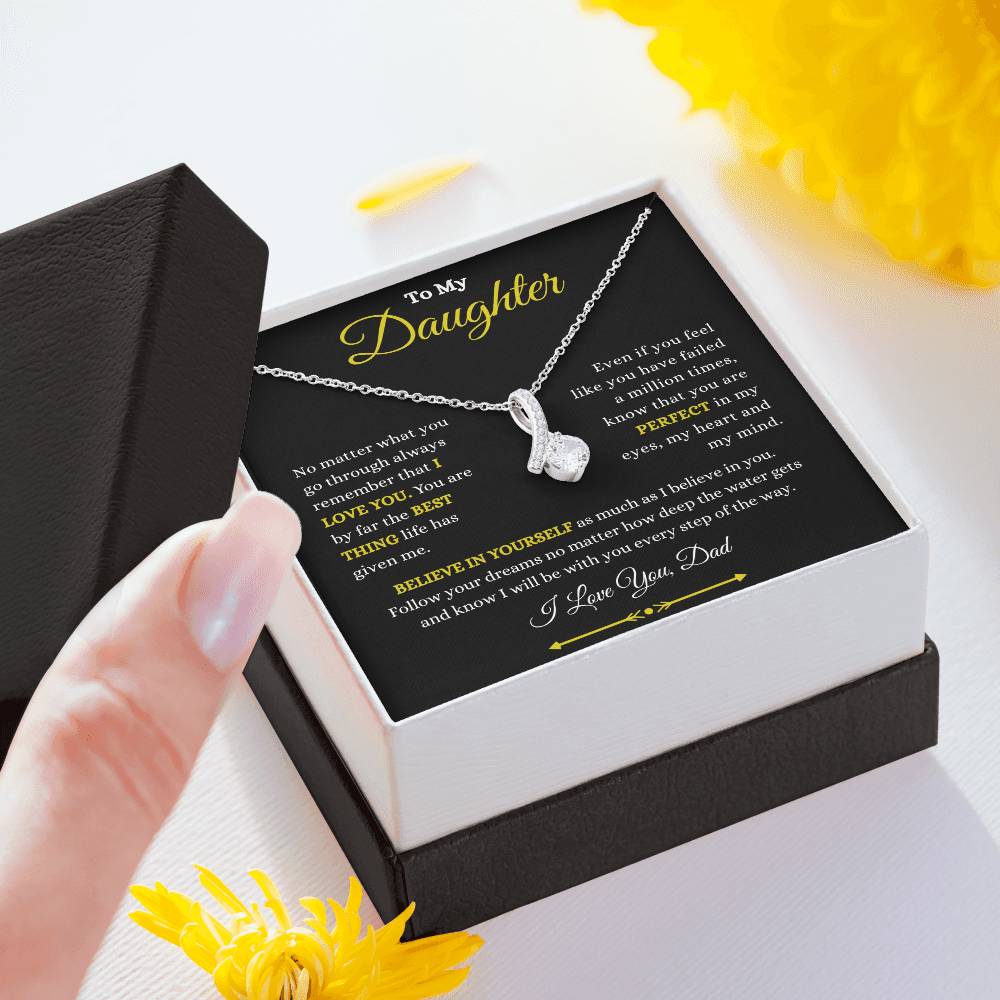 TO MY DAUGHTER | FROM DAD | ALLURING BEAUTY NECKLACE