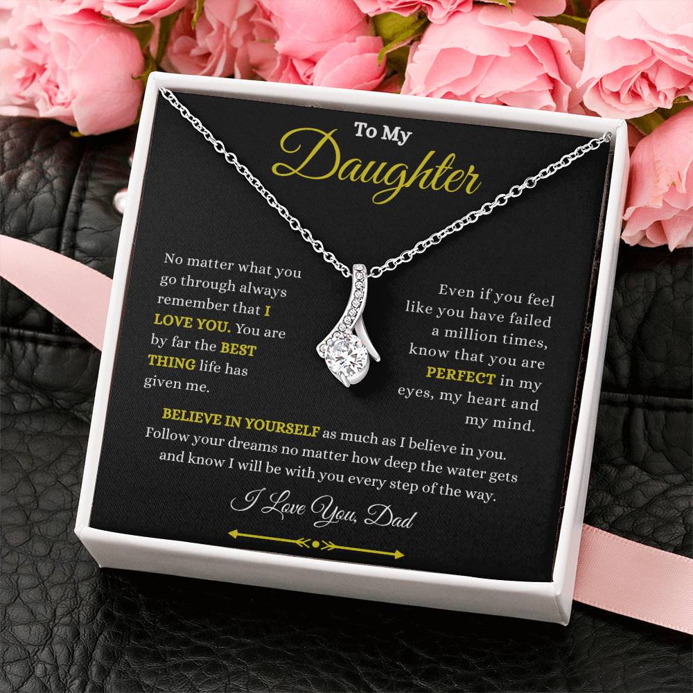 TO MY DAUGHTER | FROM DAD | ALLURING BEAUTY NECKLACE