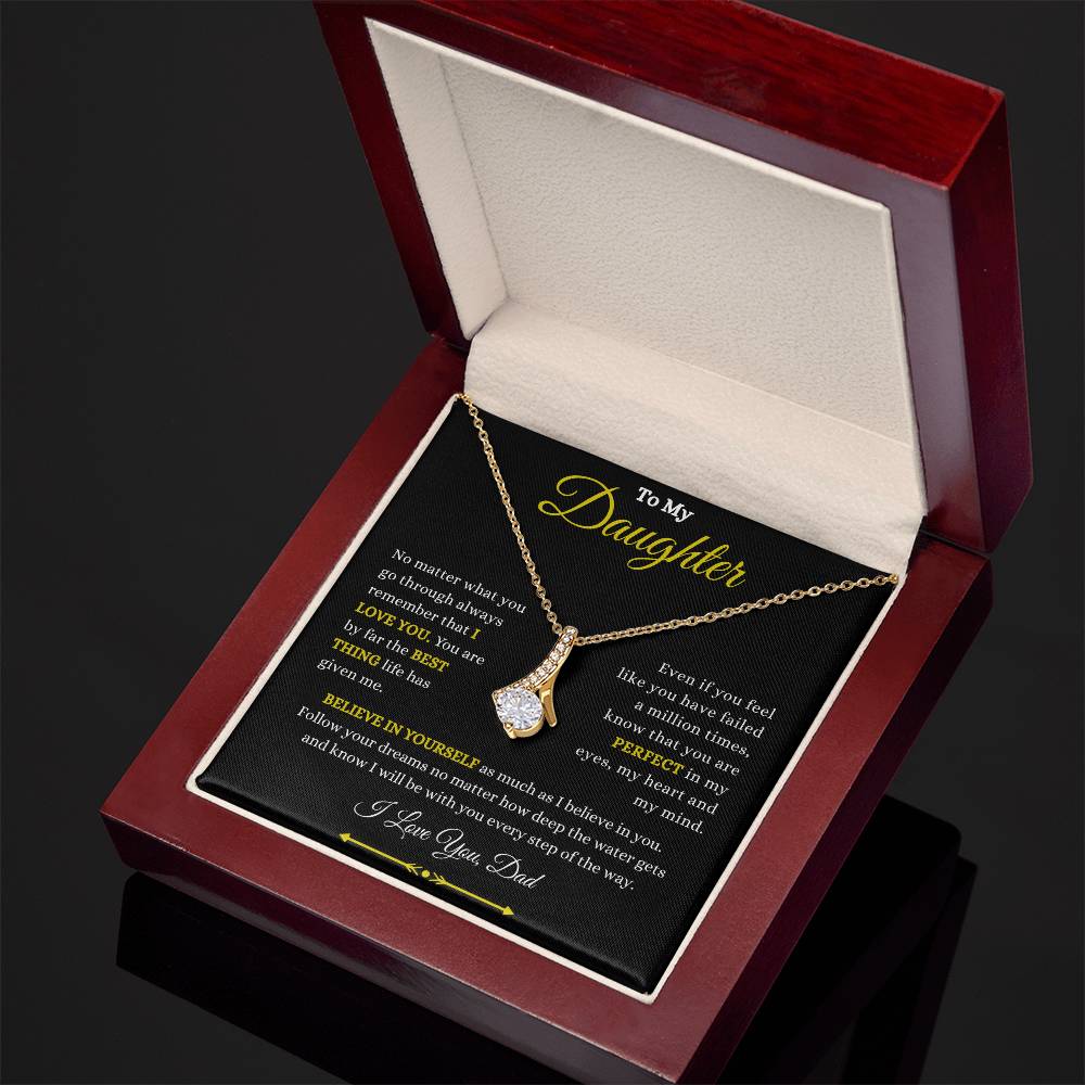 TO MY DAUGHTER | FROM DAD | ALLURING BEAUTY NECKLACE