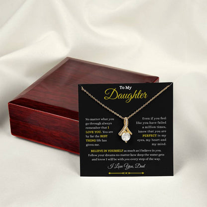 TO MY DAUGHTER | FROM DAD | ALLURING BEAUTY NECKLACE