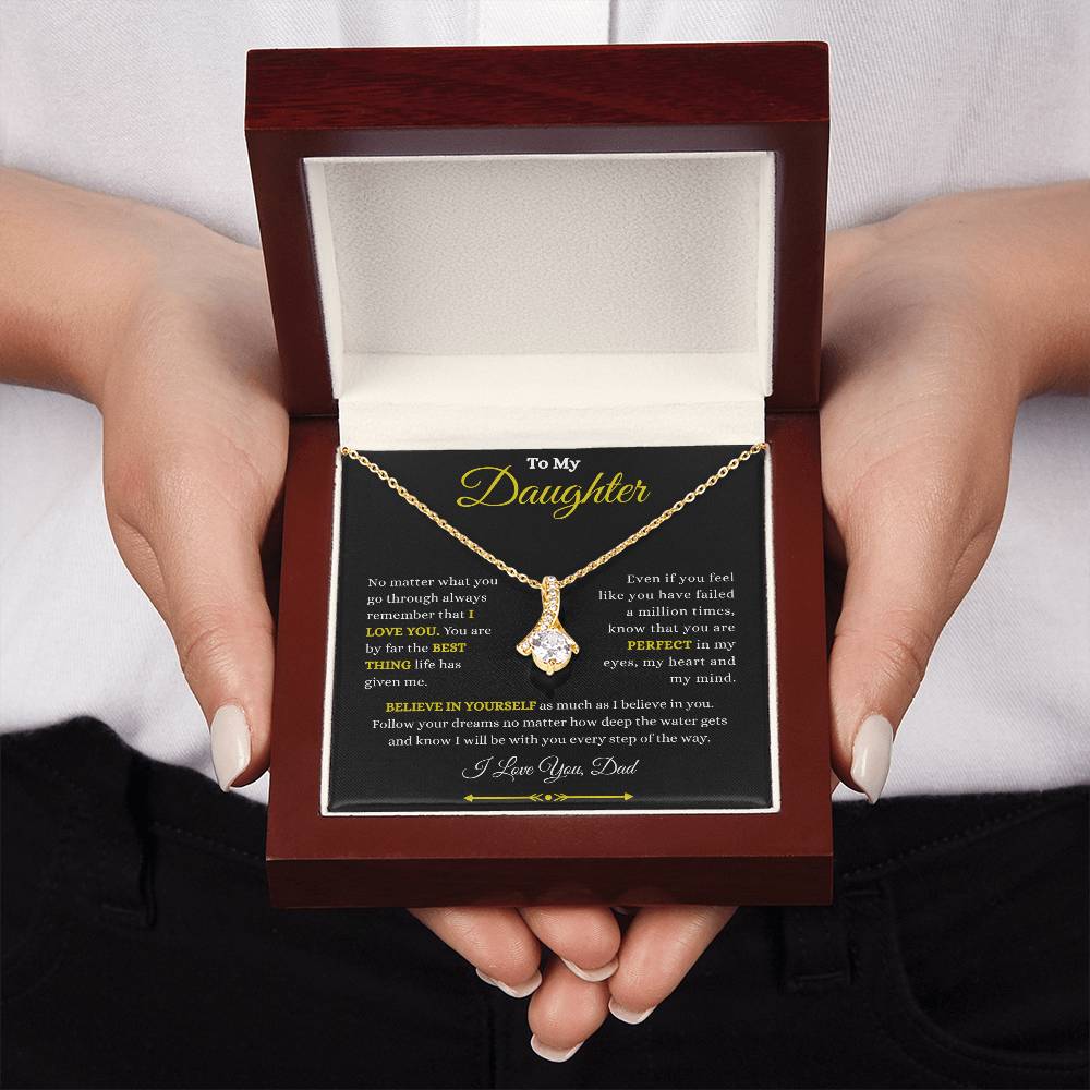 TO MY DAUGHTER | FROM DAD | ALLURING BEAUTY NECKLACE