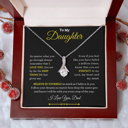 TO MY DAUGHTER | FROM DAD | ALLURING BEAUTY NECKLACE