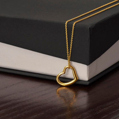 DELICATE HEART NECKLACE