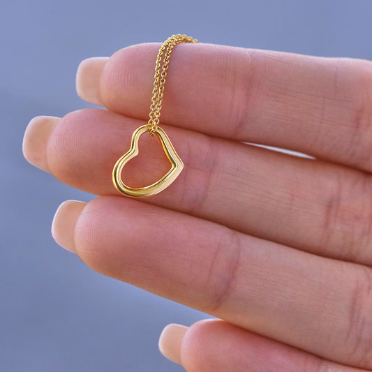 DELICATE HEART NECKLACE