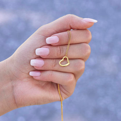 DELICATE HEART NECKLACE