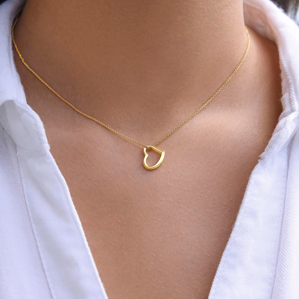 DELICATE HEART NECKLACE