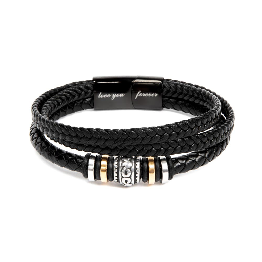 TO MY DAD | HAPPY FATHER'S DAY | LOVE YOU FOREVER BRACELET
