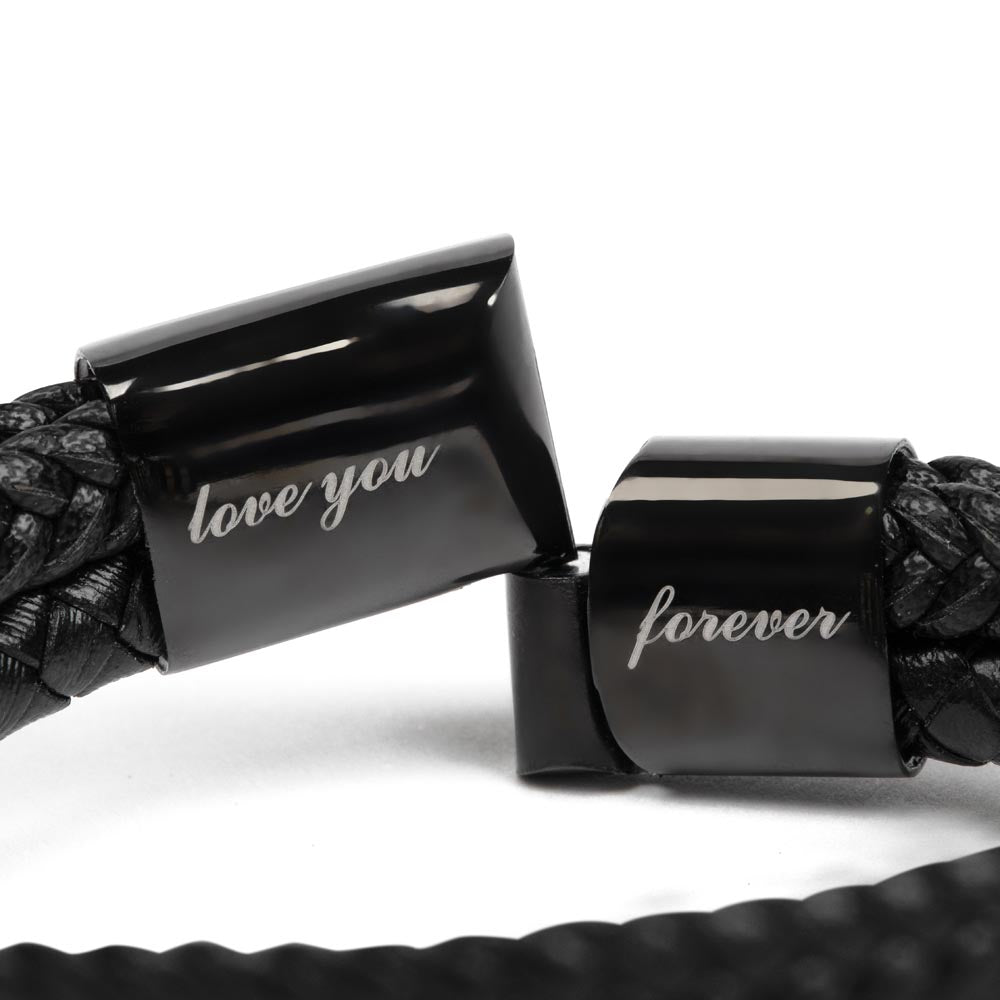TO MY DAD | HAPPY FATHER'S DAY | LOVE YOU FOREVER BRACELET