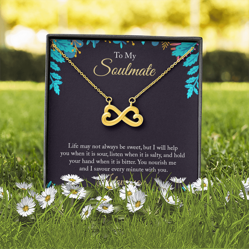 TO MY SOULMATE | I LOVE YOU | ENDLESS LOVE NECKLACE