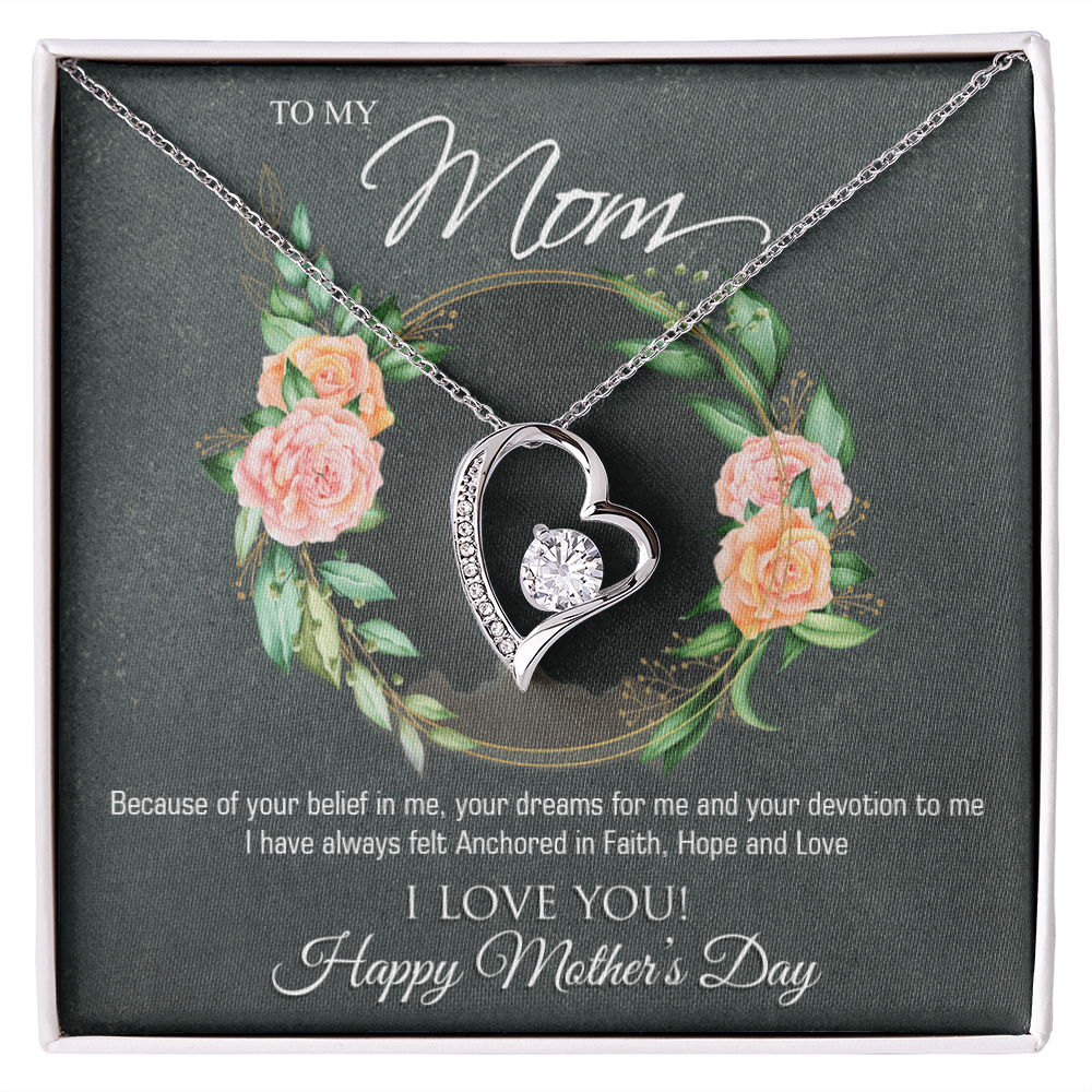 TO MY MOM | HAPPY MOTHER'S DAY | FOREVER LOVE NECKLACE