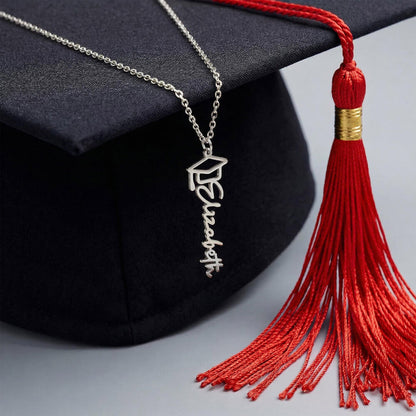 PERSONALIZED GRADUATION NAME NECKLACE