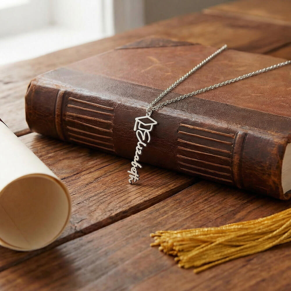 PERSONALIZED GRADUATION NAME NECKLACE