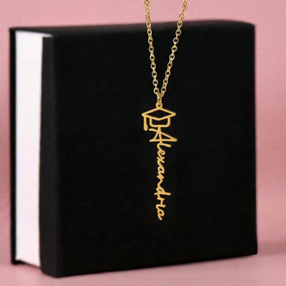 PERSONALIZED GRADUATION NAME NECKLACE