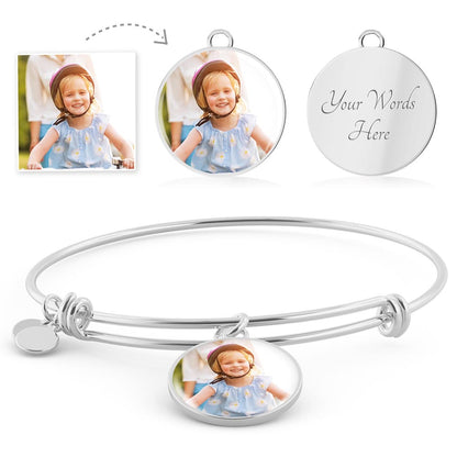 PERSONALIZED LUXURY CIRCLE BANGLE